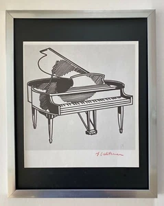 Roy Lichtenstein | Vintage 1970 Signed | Mounted & Framed Offset Lithograph - Picture 1 of 3