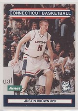 1999-00 University of Connecticut Huskies Team Issue Justin Brown #20