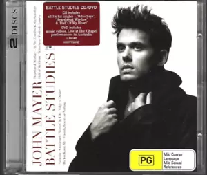 John Mayer - Battle Studies **2010 Australian CD/DVD Album* EXC - Picture 1 of 11