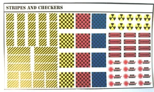 Battletech Std Wasserrutsch-Aufkleber - Streifen und Dame - Bild 1 von 1