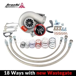 Arashi Billet Turbo TD06SL2 T3 8 cm para Nissan RB20 RB25DET Skyline atornillable 2,4" - Imagen 1 de 6