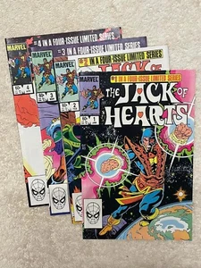 Jasck of Hearts (Complete Set #1 to #4 LS - MARVEL 1984) - Picture 1 of 1