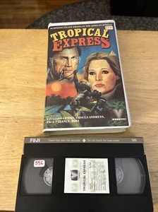 VINTAGE RARE TROPICAL EXPRESS GEMMA URSULA VHS MOVIE 1987 LETTUCE SUSPENSE DRAMA - Picture 1 of 12