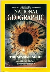 NATIONAL GEOGRAPHIC-1992-SIGHT+EAGLES+PORTUGAL+MAYA HEARTLAND+CATSKILLS - Picture 1 of 1