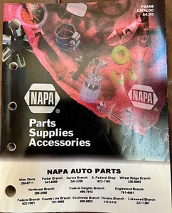 Catálogo NAPA BALKAMP Suministros Autopartes Accesorios 1998 PSA98 Todo Color De Colección - Imagen 1 de 11
