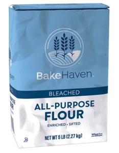 Bakehaven All-purpose Flour, Bleached 5 Lb - Picture 1 of 1