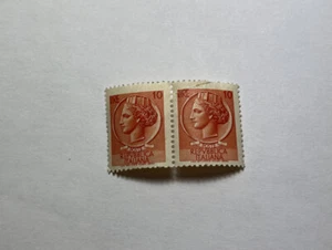 10 Lire Francobollo “Siracusana” Poste Italiane 2pz. - Foto 1 di 4