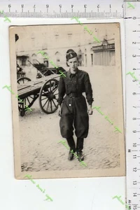 BB34-2) TORINO FOTO PORTA PALAZZO VIGILE FUOCO 1930  - Picture 1 of 2