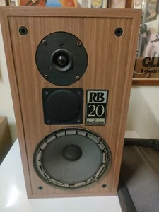 1 SOLO DIFFUSORE GOODMANS RB 20 PER RICAMBI - Foto 1 di 5