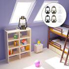 6 Pcs Plastic Mini Lamp Child Ornament Crafts for Kids Pretend Play Lantern