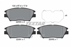 Juego de pastillas de freno, freno de disco para SSANGYONG TEXTAR 2259001 - Imagen 1 de 7