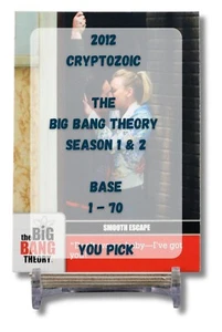 2012 Cryptozoic The Big Bang Theory Season One & Two - Base Cards - You Pick - Bild 1 von 53