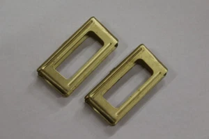 Pair of two Carcano Rifle Clips Brass BRAND NEW PRODUCTION!!! - Picture 1 of 2
