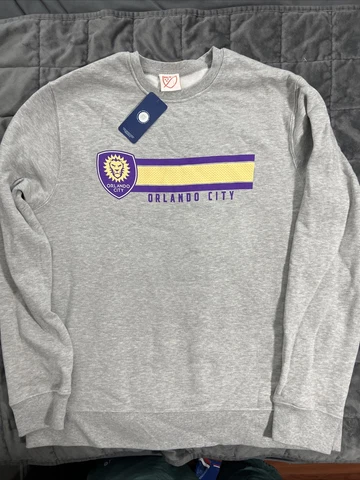 New Men’s XL Orlando City Sweatshirt -Nice! Cover