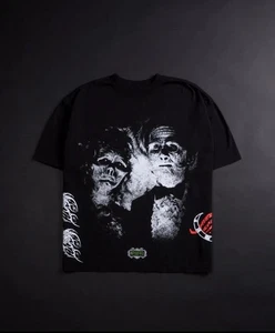 Civil Regime Beetlejuice Shirt Mens OS S Black Deetz Forever Side by Side NEW - Picture 1 of 8