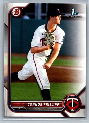 2022 Bowman Draft #BD-8 Connor Prielipp - Image 1 of 2