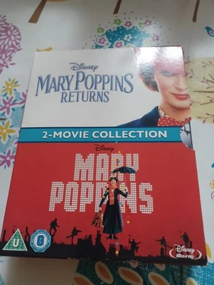 Mary Poppins 2-Movie Collection Blu-ray 2019, Julie Andrews, Stevenson DIR - Image 1 of 2