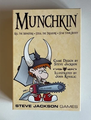 Munchkin Card Game by Steve Jackson 2014 - 1st Edition - Complete Unused - Image 1 of 4