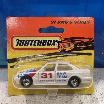 Matchbox Superfast MB31 BMW 535i In WHITE with " BILSTEIN/FINA RACING LIVERY  - Image 1 of 2