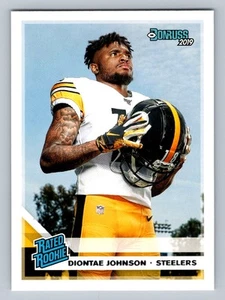 2019 Donruss #327 Diontae Johnson Rated Rookie - Picture 1 of 2