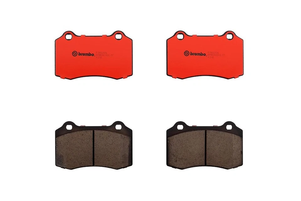 Brembo Rear Ceramic Brake Pads Fits 2001-2006 Jaguar XK8 4 Piece Brakes P36020N - Imagem 1 de 4
