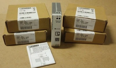 4 x Phoenix контакт UNO-PS/1AC/24DC/30 Вт - 2902991 блок питания (упаковка из 4) - Изображение 1 из 4
