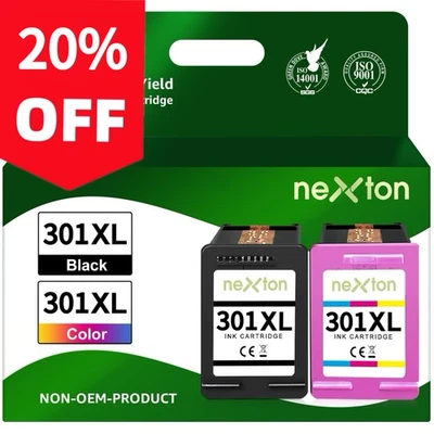 Drucker Patronen für HP 301 XL OfficeJet 1010 2544 2620 4630 4632 2622 4634 4636 - Bild 1 von 4