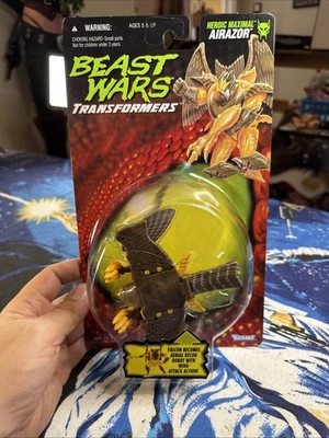Kenner 1996 Vintage Transformers Beast Wars Heroic Maximal AIRAZOR Sealed  - Image 1 of 4