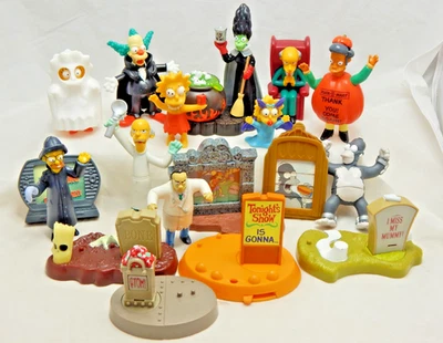 The Simpsons Halloween Treehouse of Horror Burger King Lot 2001 - Image 1 of 4