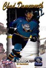 2003-04 Atlantic City Boardwalk Bullies Kinkos #4 Chad Dameworth