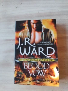 Blood Vow Black Dagger Legacy Paperback Paranormal Romance Book by J.R. Ward - Picture 1 of 6