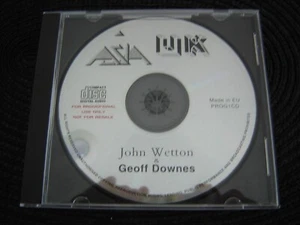 ASIA UK Promo John Wetton & Geoff Downes (CD) Progressive Prog Rock (NO ARTWORK) - Foto 1 di 3