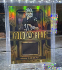 2023 PANIINI GOLD STANDARD JIMMY GAROPPOLO GOLD GEAR RELIC /299 RAIDERS 