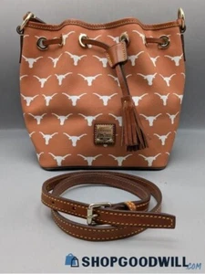 New Dooney & Bourke Texas UT Austin Longhorns Drawstring Bag - Picture 1 of 8