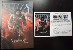 BRZRKR (2021) #1 (1:50 Grampa Virgin Variant) SIGNED Rafael Grampa Notarized WOS - Picture 1 of 6
