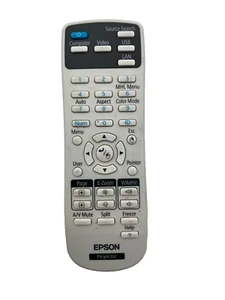 Genuine EPSON 162636600 Replacement Projector Remote Control Unit - Picture 1 of 2