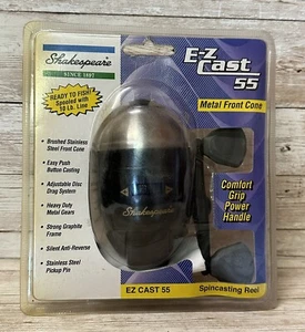 Shakespeare EZ Cast 55 Spincasting Fishing Reel Right Handed New - Picture 1 of 2