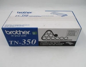 Cartuccia toner nero originale Brother TN-350 confezione sigillata in fabbrica nuova in scatola - Foto 1 di 3