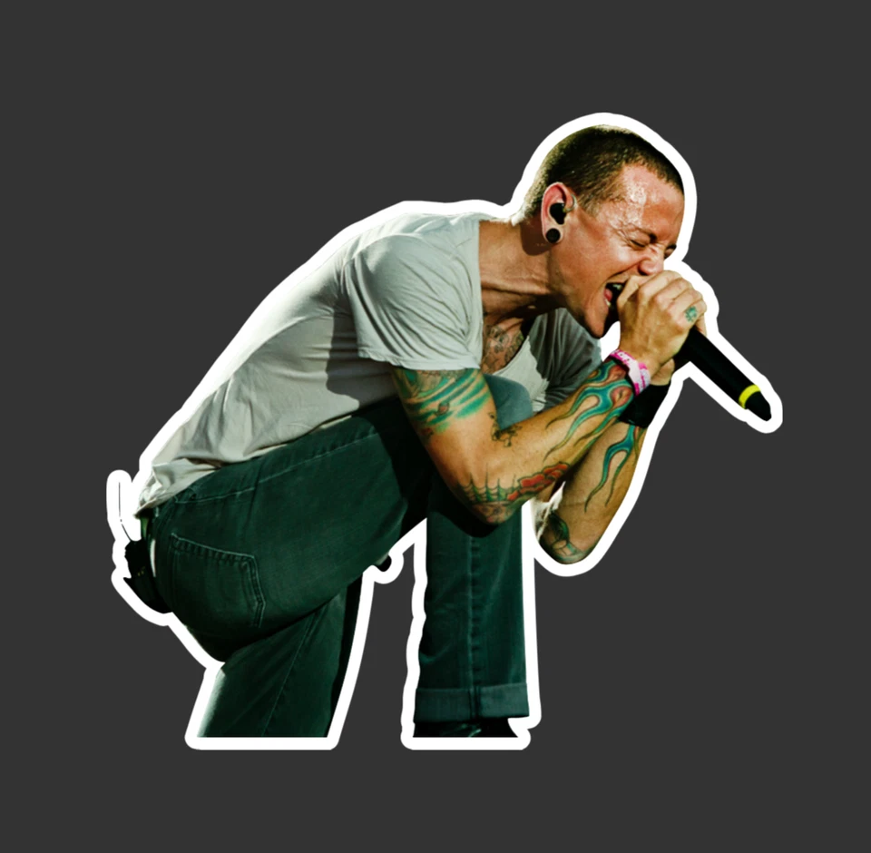 Linkin Park Chester Bennington Die Cut Sticker Decal