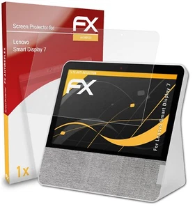 atFoliX Screen Protector voor Lenovo Smart Display 7 mat&schokbestendig - Afbeelding 1 van 9