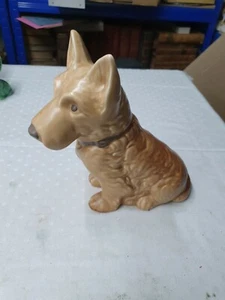 SYLVAC Large Beige Westie/Scottie Dog 8" high. (9) - Picture 1 of 5