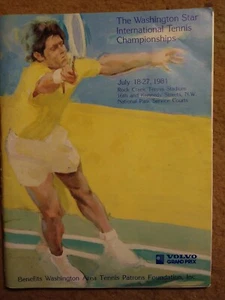 1981 Washington Star International Tennis Championships Volvo Grand Prix - Picture 1 of 3