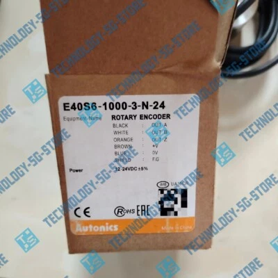 New Autonics E40S6-1000-3-N-24 rotary encoder - Image 1 of 4