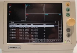 Philips SureSigns VS3 Patient Monitor Parts - Repair - See Pics - Picture 1 of 3