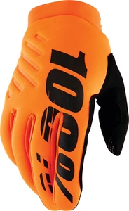 100% Brisker Cold Weather Motorcycle Riding Fluorescent Orange Youth Size XL - Picture 1 of 1