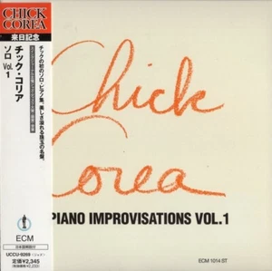 Chick Corea Piano Improvisations Vol. 1 JAPAN MINI LP CD Paper Sleeve w/OBI - Picture 1 of 3