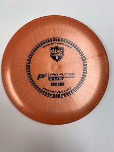 Discmania G-Line P2 Innova Made Disc Golf Pro Putter: Pearly Orange - 173g