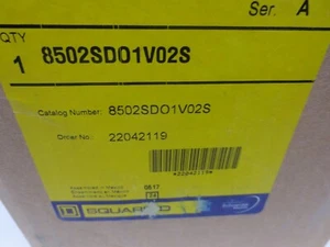 SQUARE D 8502SD01V02S SER. A 120V, 8502SDO1V02S - Foto 1 di 6
