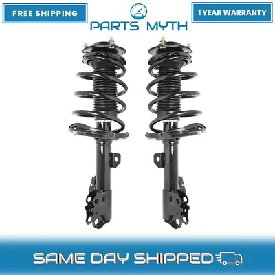 Nuevo par de conjuntos completos de puntal y resorte helicoidal delanteros para Lexus ES350 2010-2012 Foto 1 de 2