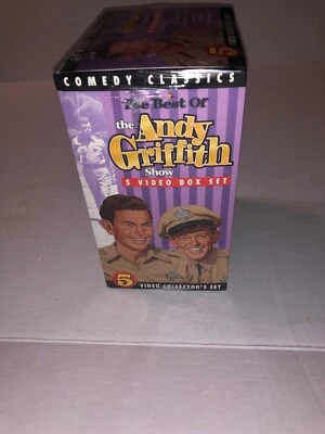 The Andy Griffith Show 5 Video Box Set VHS Brand New Sealed  - Image 1 of 4